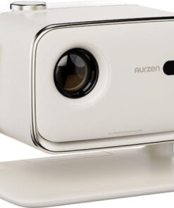 Aurzen Boom Mini Mini Projector LCD Full HD Λάμπας LED με Wi-Fi και Ενσωματωμένα Ηχεία