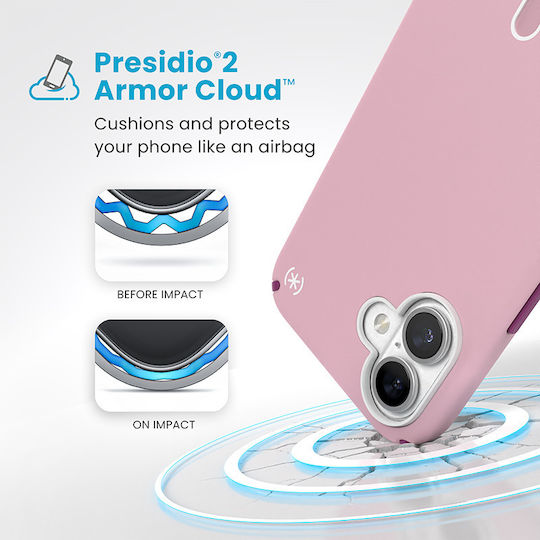 Speck Presidio2 Back Cover Πλαστικό Ροζ (iPhone 16 Plus) 150712-3250 - Image 5