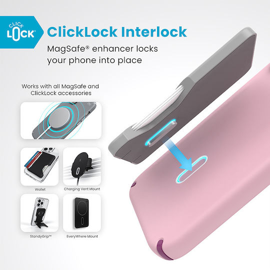 Speck Presidio2 Back Cover Πλαστικό Ροζ (iPhone 16 Plus) 150712-3250 - Image 3