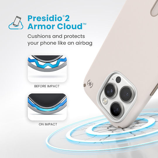 Speck Presidio2 Pro Clicklock Back Cover Πλαστικό Μπεζ (iPhone 16 Pro) 150700-3214 - Image 9