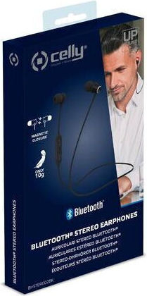 Celly BH Stereo 2 In-ear Bluetooth Handsfree Ακουστικά Μαύρα - Image 5