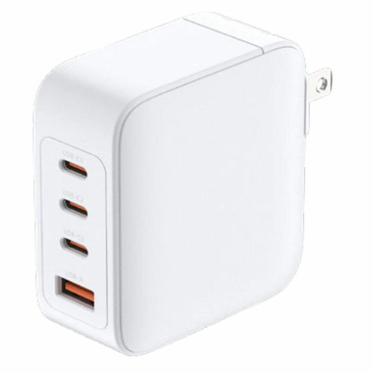 D-Link Φορτιστής Χωρίς Καλώδιο GaN με Θύρα USB-A και 3 Θύρες USB-C 100W Power Delivery Λευκός (DCP-101) - Image 2