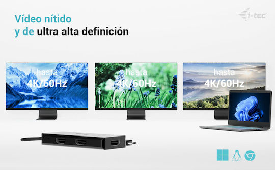 i-tec Μετατροπέας USB-C male σε HDMI female 1τμχ S55313366 - Image 6