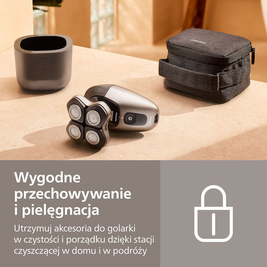 Philips Series 7000 HS7980/15 Ξυριστική Μηχανή Προσώπου Επαναφορτιζόμενη - Image 6