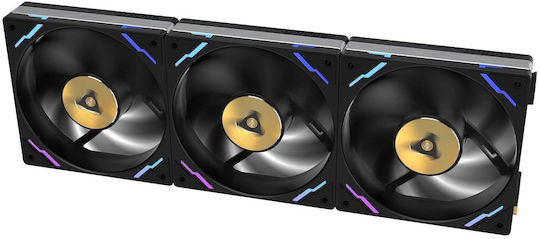 Tcomas FC700PRO SE Case Fan 120mm με ARGB Φωτισμό και Σύνδεση 4-Pin PWM 3τμχ