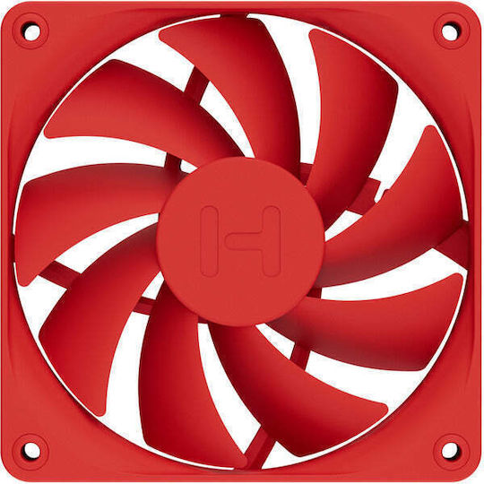 HYTE FA12 Case Fan 120mm με Χωρίς Led Φωτισμό 4τμχ Κόκκινο - Image 3