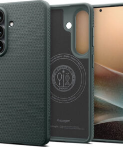 Spigen Liquid Air Mag Back Cover Σιλικόνης Πράσινο (Galaxy S26+) ACS10706