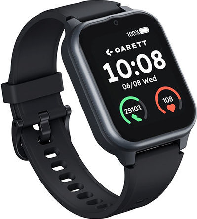Garett Vita Smartwatch με SIM και Παλμογράφο (Μαύρο) - Image 2