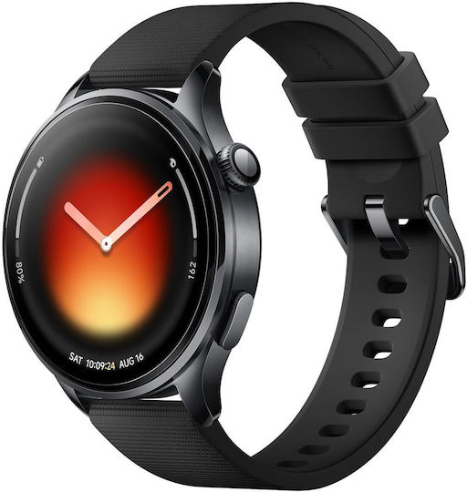 Xiaomi Watch 5 47mm Αδιάβροχο με Παλμογράφο (Black) - Image 2