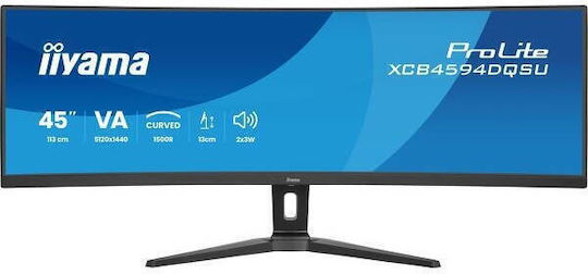 Iiyama XCB4594DQSU-B1 Ultrawide VA HDR Curved Monitor 44.5" 5120x1440 με Χρόνο Απόκρισης 2ms GTG - Image 2
