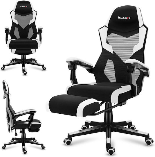 Huzaro Combat 3.1 Καρέκλα Gaming με Υποπόδιο Μαύρη - Image 2
