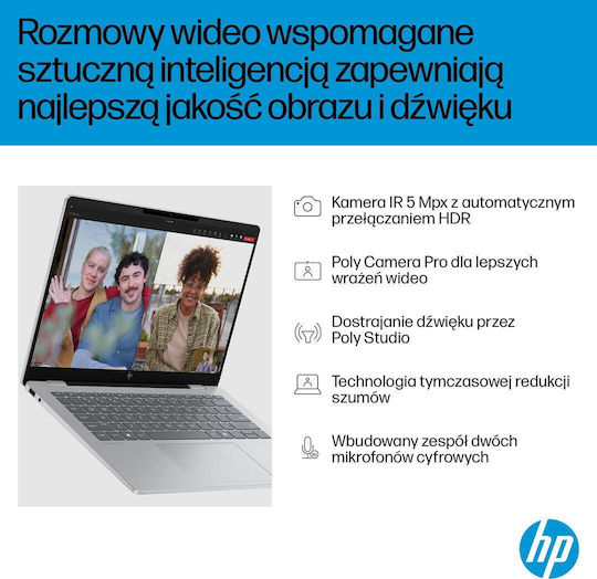 HP OmniBook 7 AI 14-fr0003nw 14" OLED FHD+ (Ultra 5-225U/16GB/512GB SSD/W11 Pro) (US Keyboard) - Image 11