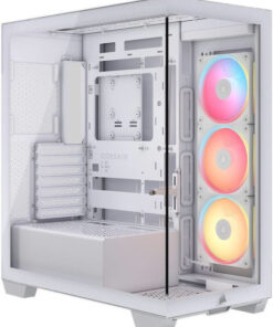 Corsair 3500X LX-R RGB Gaming Midi Tower Κουτί Υπολογιστή με Πλαϊνό Παράθυρο Λευκό