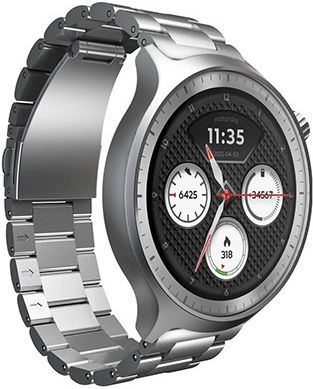 Motorola Moto Watch Aluminium 47mm με Παλμογράφο (Matte Silver) - Image 2