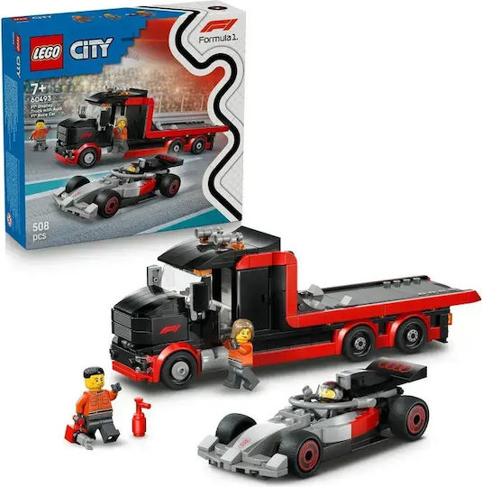 LEGO City F1® Display Truck with Audi F1® Race Car για 7+ Ετών 508τμχ 60493 - Image 3