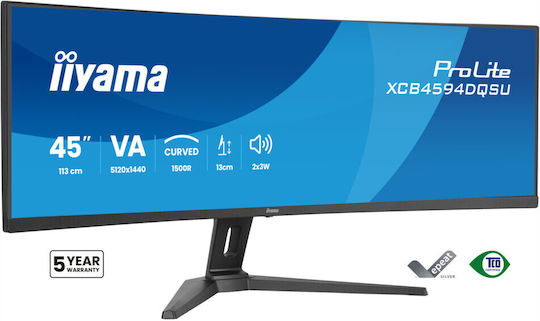 Iiyama XCB4594DQSU-B1 Ultrawide VA HDR Curved Monitor 44.5" 5120x1440 με Χρόνο Απόκρισης 2ms GTG - Image 11