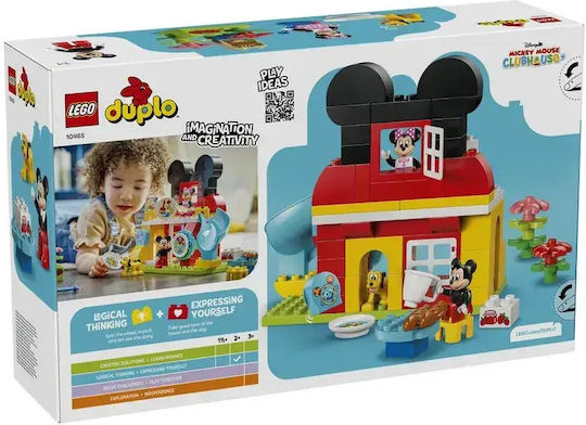 LEGO Τουβλάκια Mickey Mouse Clubhouse with Minnie & Pluto για 2+ Ετών 87τμχ 10465 - Image 2