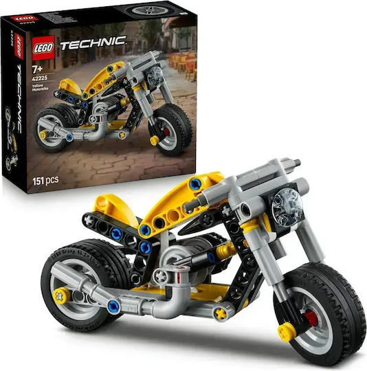 LEGO Technic Yellow Motorbike για 7+ Ετών 151τμχ 42225 - Image 3