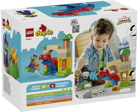 LEGO Duplo Spidey-Rex Dinosaur vs. Green Goblin για 2+ Ετών 25τμχ 10463 - Image 2