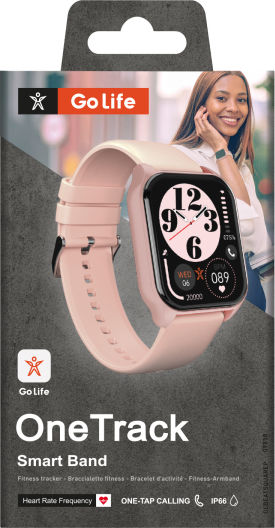 SBS Onetrack Smartwatch με Παλμογράφο (Ροζ) - Image 2