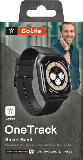 SBS Onetrack Smartwatch με Παλμογράφο (Μαύρο) - Image 2