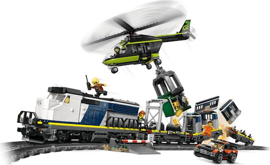 LEGO Τουβλάκια Police Train Heist για 7+ Ετών 1313τμχ 60508 - Image 7