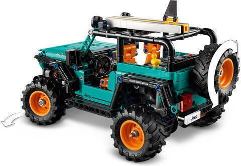 LEGO Technic Jeep® Wrangler Rubicon SUV για 10+ Ετών 723τμχ 42227 - Image 6