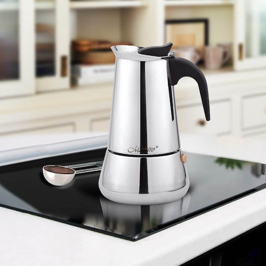 Maestro Μπρίκι Espresso 4cups Inox Γκρι MR-1660-4 - Image 2