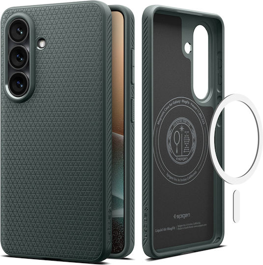 Spigen Liquid Air Mag Back Cover Σιλικόνης Πράσινο (Galaxy S26+) ACS10706 - Image 2