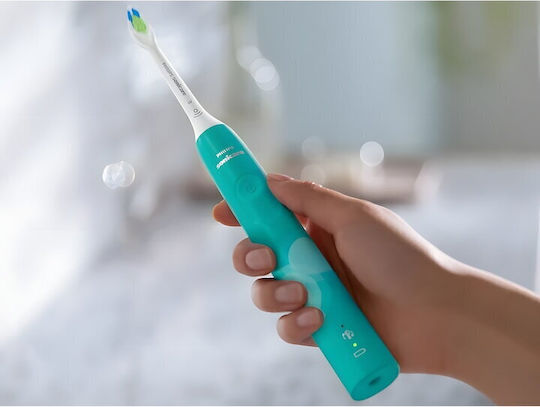 Philips Sonicare Ηλεκτρική Οδοντόβουρτσα με Αισθητήρα Πίεσης και Θήκη Ταξιδίου Πράσινη - Image 6