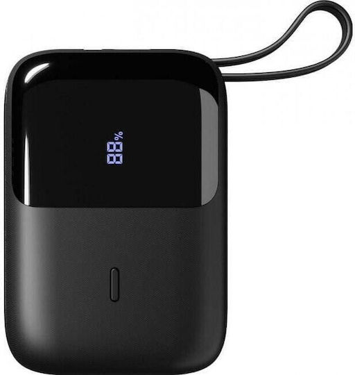 S-Link P109M Power Bank 10000mAh με Θύρα USB-A και Θύρα USB-C Power Delivery Μαύρο - Image 2