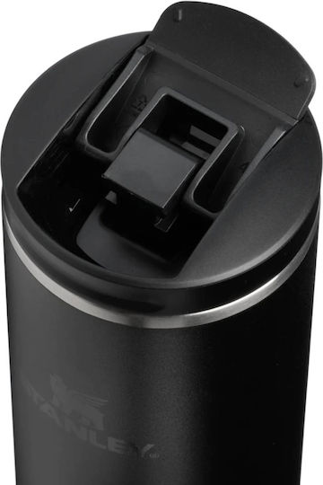 Stanley Κούπα Θερμός Ανοξείδωτο BPA Free 470ml Black 2.0 με Λαβή 10-13062-011 - Image 3