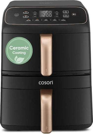 Cosori Air Fryer με Διπλό Αποσπώμενο Κάδο 8.6lt 1391504 - Image 4