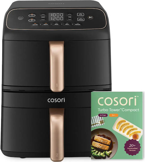 Cosori Air Fryer με Διπλό Αποσπώμενο Κάδο 8.6lt 1391504 - Image 7