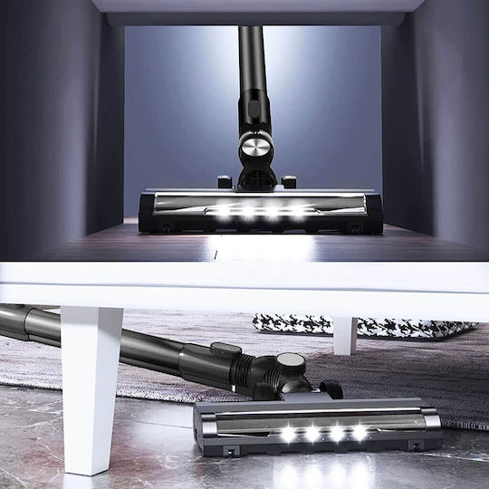 Tesla Purestar E20 Επαναφορτιζόμενη Σκούπα 2 σε 1 Stick & Χειρός 22.2V Μαύρη - Image 4