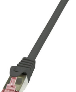 LogiLink S/FTP Cat.6 Καλώδιο Δικτύου Ethernet 5m Μαύρο 1τμχ CQ2073S