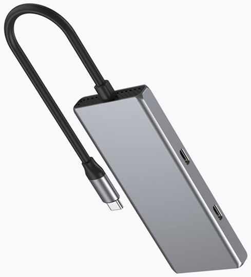 Gembird USB 3.2 Hub 4 Θυρών με σύνδεση USB-C Ασημί UHB-CM-U310-A2C2-01 - Image 2