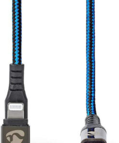 Alternative view of Usb Type C Lightning Sync Charging Cable 180 1m Nedis