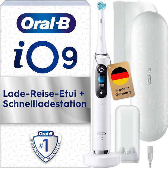 Oral-B Io Series 9 Ηλεκτρική Οδοντόβουρτσα Λευκή - Image 2