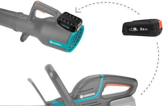 Gardena Σετ Μπαταρίας Λιθίου Χωρητικότητας 2.5Ah 18V με Φορτιστή 14914-20 - Image 3