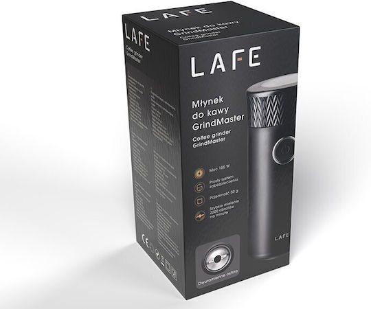 Lafe LAFMKA47668 Ηλεκτρικός Μύλος Καφέ 150W με Χωρητικότητα 50gr Καφέ - Image 9