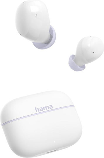 HAMA Freedom Buddy II In-ear Bluetooth Handsfree Ακουστικά Λευκά - Image 5