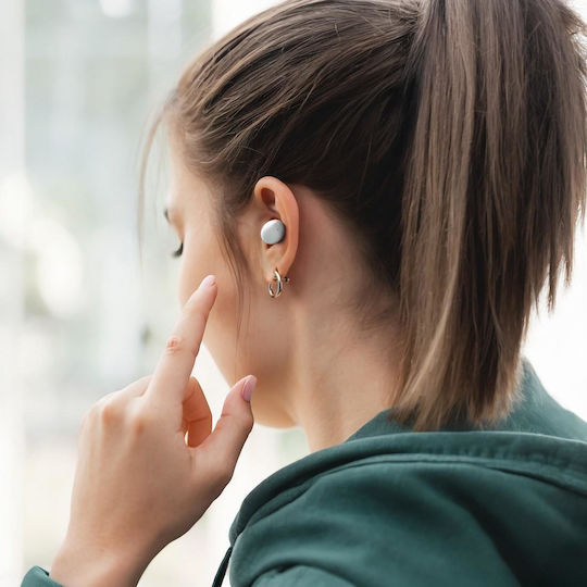 HAMA Freedom Buddy II In-ear Bluetooth Handsfree Ακουστικά Λευκά - Image 6