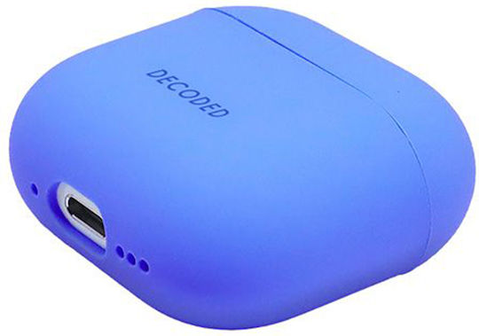 Decoded Aircase Θήκη Σιλικόνης σε Μπλε χρώμα για Apple AirPods 4 - Image 2