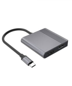 Alternative view of Cablexpert USB-C Docking Station με HDMI 4K PD και σύνδεση 2 Οθονών Μαύρο (A-CM-HDMIFDPF-01)