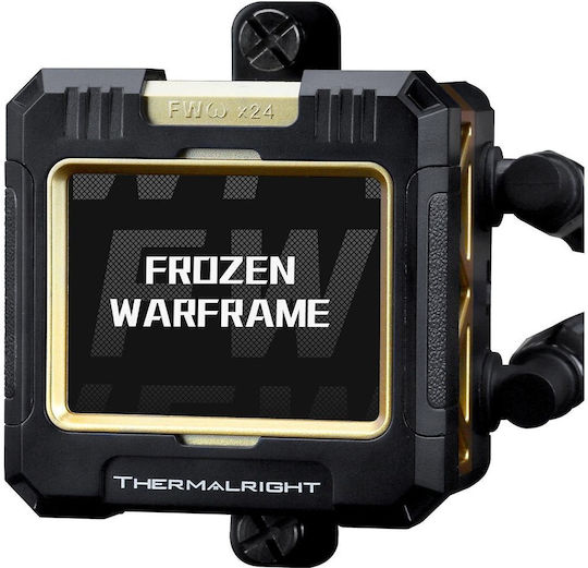 Thermalright Frozen Warframe Υδρόψυξη Επεξεργαστή Τριπλού Ανεμιστήρα 120mm για Socket AM4/AM5/1700/1200 με ARGB Φωτισμό - Image 2