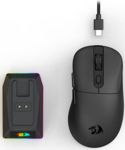 Redragon Ebony Ασύρματο Gaming Ποντίκι Μαύρο
