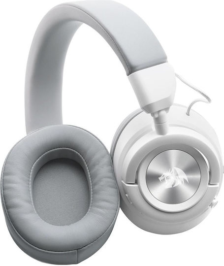 Redragon Spectra Pro Ασύρματο Over Ear Gaming Headset με σύνδεση Bluetooth / USB Λευκό - Image 2