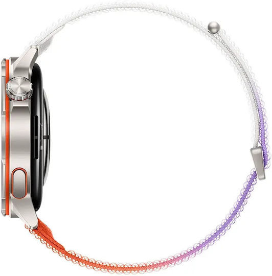 Huawei Watch GT Runner 2 Titanium 43mm Αδιάβροχο με Παλμογράφο (Dawn Orange) - Image 2