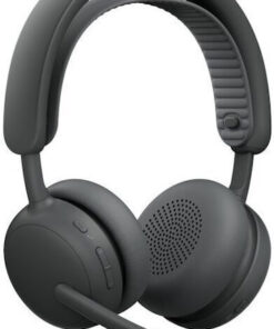 Alternative view of Logitech Zone Wireless 2 ES Teams Version On Ear Multimedia Ακουστικά με μικρόφωνο και σύνδεση Bluetooth σε Γκρι χρώμα